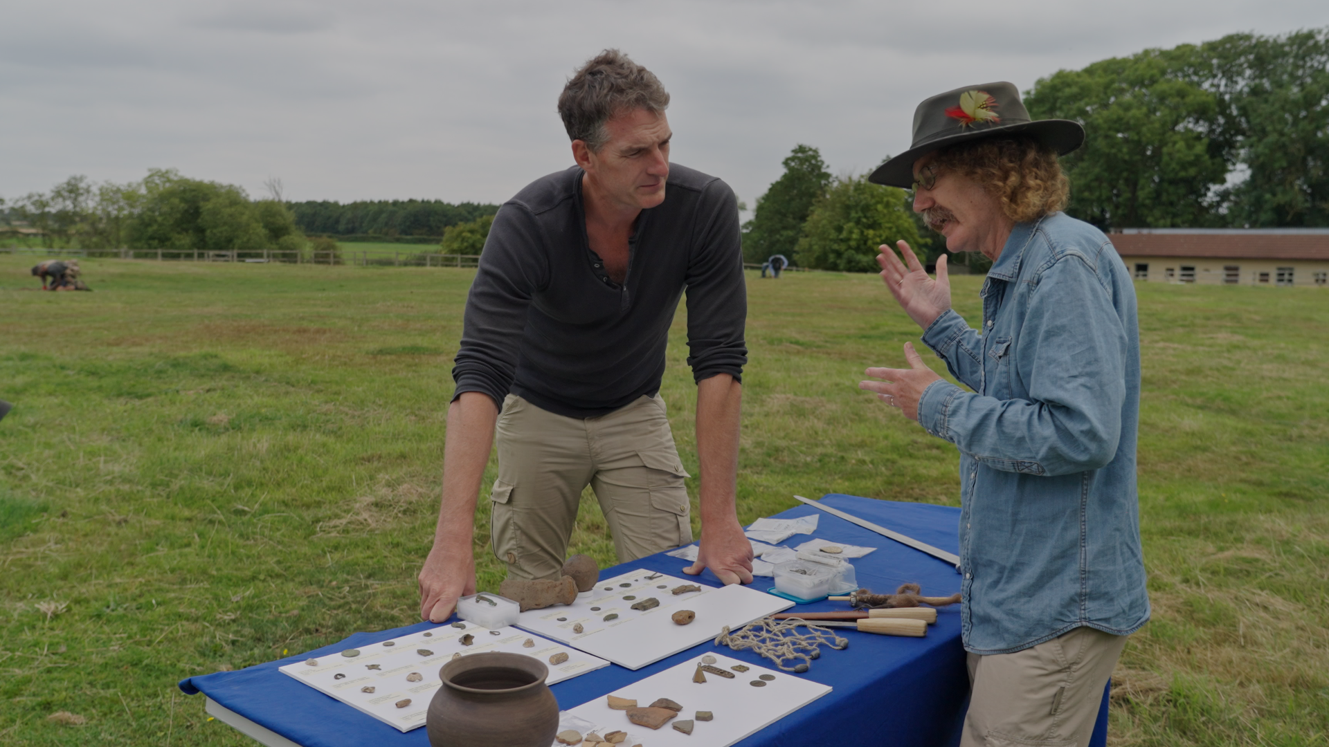 Stamford Bridge - Dan Snow and Brian Birkett look at some of the new discoveries (1)